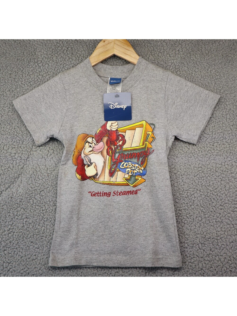 Disney Kids New 90s Grumpy Snow White Graphic Small NWT DS